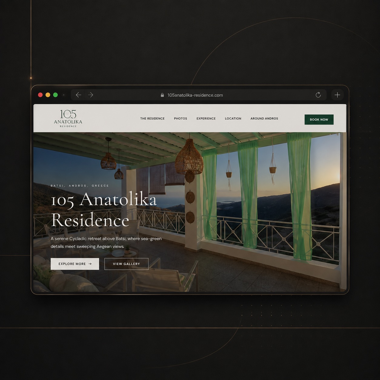 105 Anatolika Residence: A booking site for a Cycladic hideaway